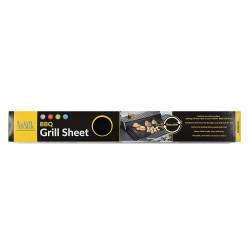 Protector pentru gratar BBQ NoStik 1CCC839, 40x50 cm, Pana la 260°C, Negru