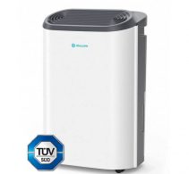 Dezumidificator si purificator cu consum redus de energie AlecoAir D14 PURIFY, 12 l /24h, WiFi, HEPA, Ionizare, Uscare Rufe