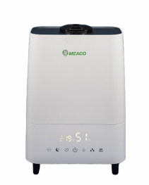 Umidificator si purificator MeacoMIST DELUXE 2020, Filtru HEPA si Carbune, Lampa UV-C, Ionizare, Difuzor aroma, Timer