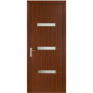 Usa de interior din lemn  Style 016  cu geam  Teak 2000/800