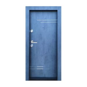Usa metalica Velista Vanguard Dark Grey 2000X880 mm dreapta