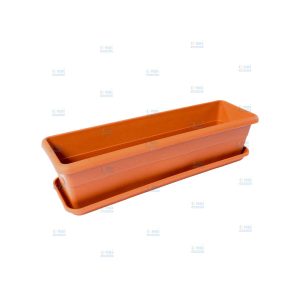 Jardiniera plastic, dimensiuni 60 / 20 / 17 cm
