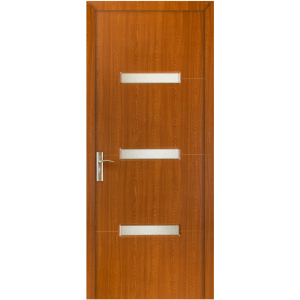 Usa de interior din lemn Style 016  cu geam  Stejar inchis 2000/800