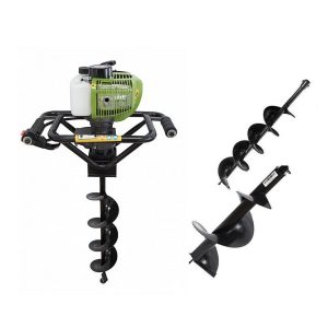 Motoburghiu - Foreza Pamant - Procraft GD62 - Putere 2.5 CP + 3 burghie 150, 200, 300 mm