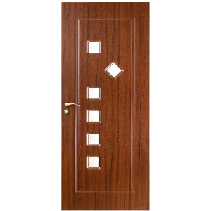 Usa de interior din lemn  Style 014  cu geam  Stejar Inchis 2000/600