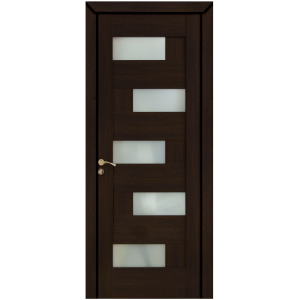 Usa de interior din lemn Combi  cu geam  KMC 037 2000/600 Wenge