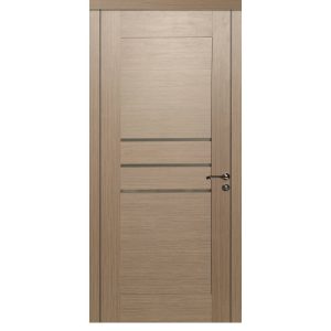 Usa de interior din lemn  cu geam  KMC-033 2000/800 Gri Inchis