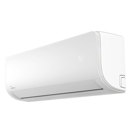 Aparat de aer conditionat Midea Xtreme Save 12000 BTU, Wi-Fi, Clasa A++, Kit instalare inclus, Sistem dublu de filtrare, Smart Save Mode, Follow Me, AG1PRO-12NXD0, Alb