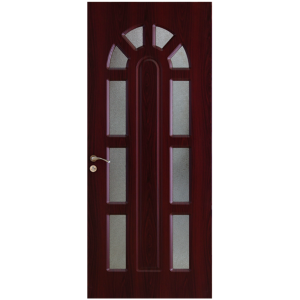 Usa de interior din lemn Modern  cu geam  WF-062 2000/800 Santal