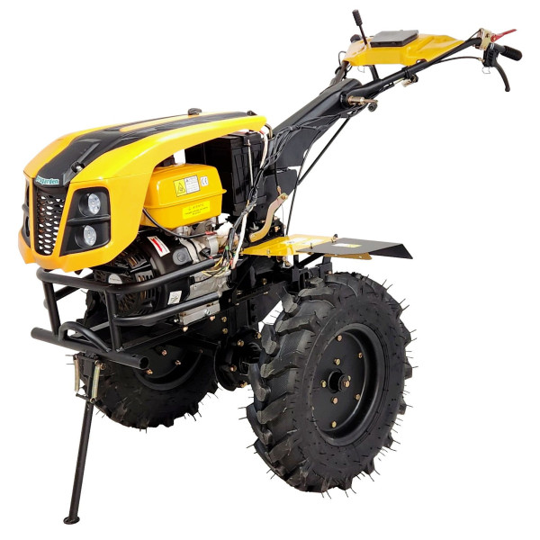 Motocultor ProGARDEN Campo 1873 Alpine 18CP, 2+1, roti 6.00-12, benzina, EU V, pornire electrica, 2 prize putere