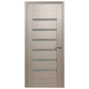 Usa de interior din lemn  cu geam  KMC-034 2000/600 Gri Inchis