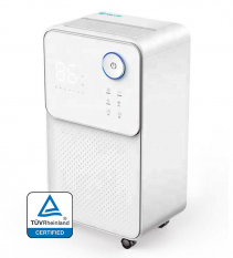 Dezumidificator AlecoAir D16 ECO,16 l /24h, WiFi, Filtru Cold Catalyst, Uscare Rufe, Display digital, Higrostat, Debit 150 mc/h