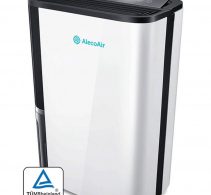 Dezumidificator si purificator cu consum redus de energie AlecoAir D23 CLASSY, Wi-Fi, Ionizare, HEPA, Carbon, 23 L/ zi