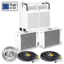 Aer conditionat profesional portabil TROTEC PT15000S - Schimbatoare de caldura incluse, 51000 Btu