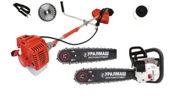 Pachet Avantajos - Drujba 3.54 CP + Motocoasa Ruseasca Uralmash 6 CP - Modele 2022