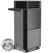 Purificator profesional de aer Trotec TAC V+ cu masca fonica si carcasa gri bazalt cu filtru HEPA H14