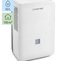 Dezumidificator Trotec TTK127E, 50l/zi, Debit 345mc/h, Pentru spatii de pana la 150mp, Timer, Higrostat, Functie confort