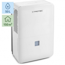 Dezumidificator Trotec TTK127E, 50l/zi, Debit 345mc/h, Pentru spatii de pana la 150mp, Timer, Higrostat, Functie confort