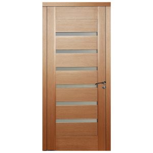 Usa de interior din lemn  cu geam  KMC-034 2000/600 Stejar