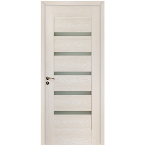 Usa de interior din lemn Combi  cu geam  KMC 032 2000/700 Alb perlat