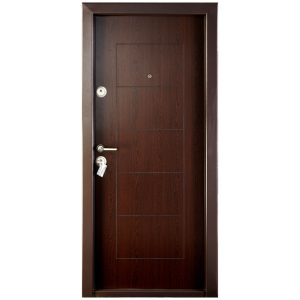 Usa metalica Mega Door Ekoplus 9100 Wenge dreapta
