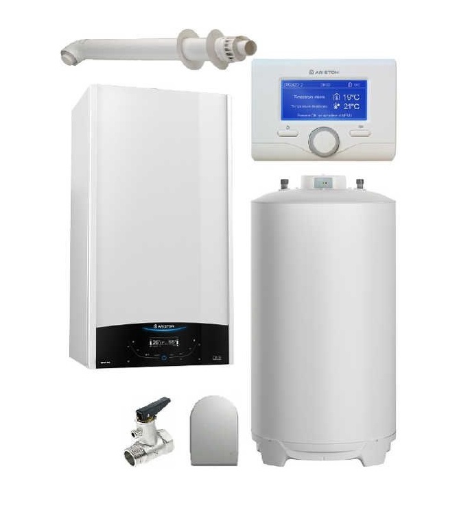 Centrala termica in condensare Genus One System 24 cu boiler BCH 200 L