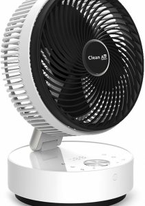 Circulator de aer CleanAir Optima Design CA-404W, Ionizare, Debit 660 m³/h, 24 Viteze de lucru, Mod Sleep, Timer