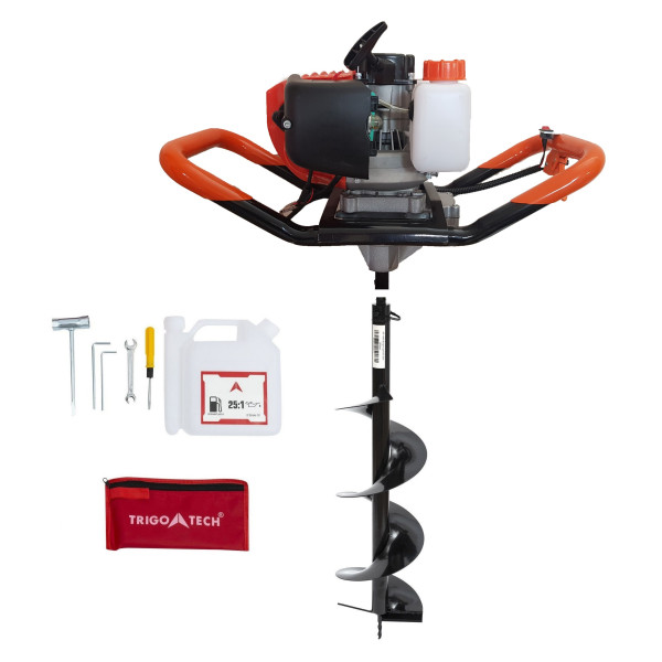 Motoburghiu - Foreza Pamant - YETO - Putere 2.3 CP + 1 burghiu 200 mm