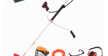 Pachet Motocoasa benzina Micul Fermier MF-712, Putere 4.6 CP, 8 Accesorii + Plasa umbrire / anti-vant 2 m x 50 m, 75% grad de umbrire