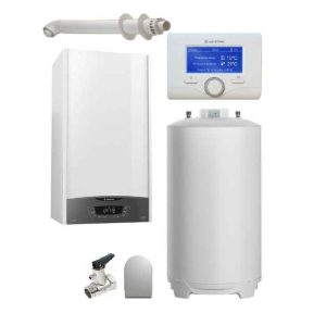 Pachet Centrala termica in condensare Clas ONE System35 cu boiler BCH 200 L
