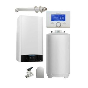 Pachet Centrala termica in condensare Genus ONE System 30 cu boiler BCH 200 L