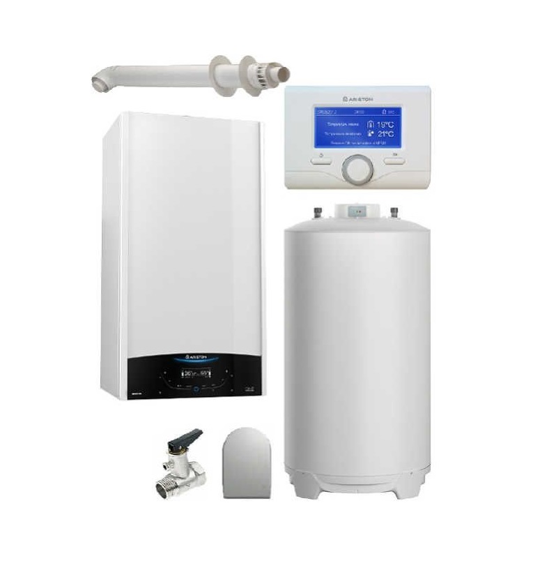 Pachet Centrala termica in condensare Genus ONE System 35 cu boiler BCH 200 L