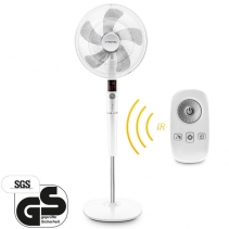 Ventilator cu picior TVE26S Trotec, 26 trepte de viteza, Telecomanda, Timer, Reglabil pe inaltime