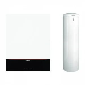 VIESSMANN VITODENS 200-W 32 KW, CU AFISAJ DE 7"" SI BOILER VITOCELL 300 LITRI