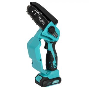 Fierastrau 110mm cu lant si acumulator 18V 2Ah DETOOLZ