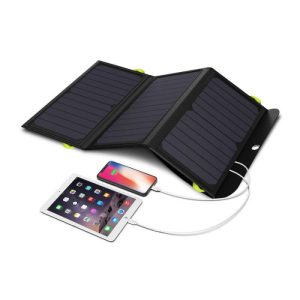 Panou fotovoltaic ALLPOWERS 21W USB USB-C AP-SP-002-BLA + Powerbank 10000mAh