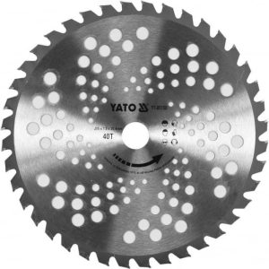 Disc lama motocoasa YATO 255x25.4 mm 30cm3 40 dinti