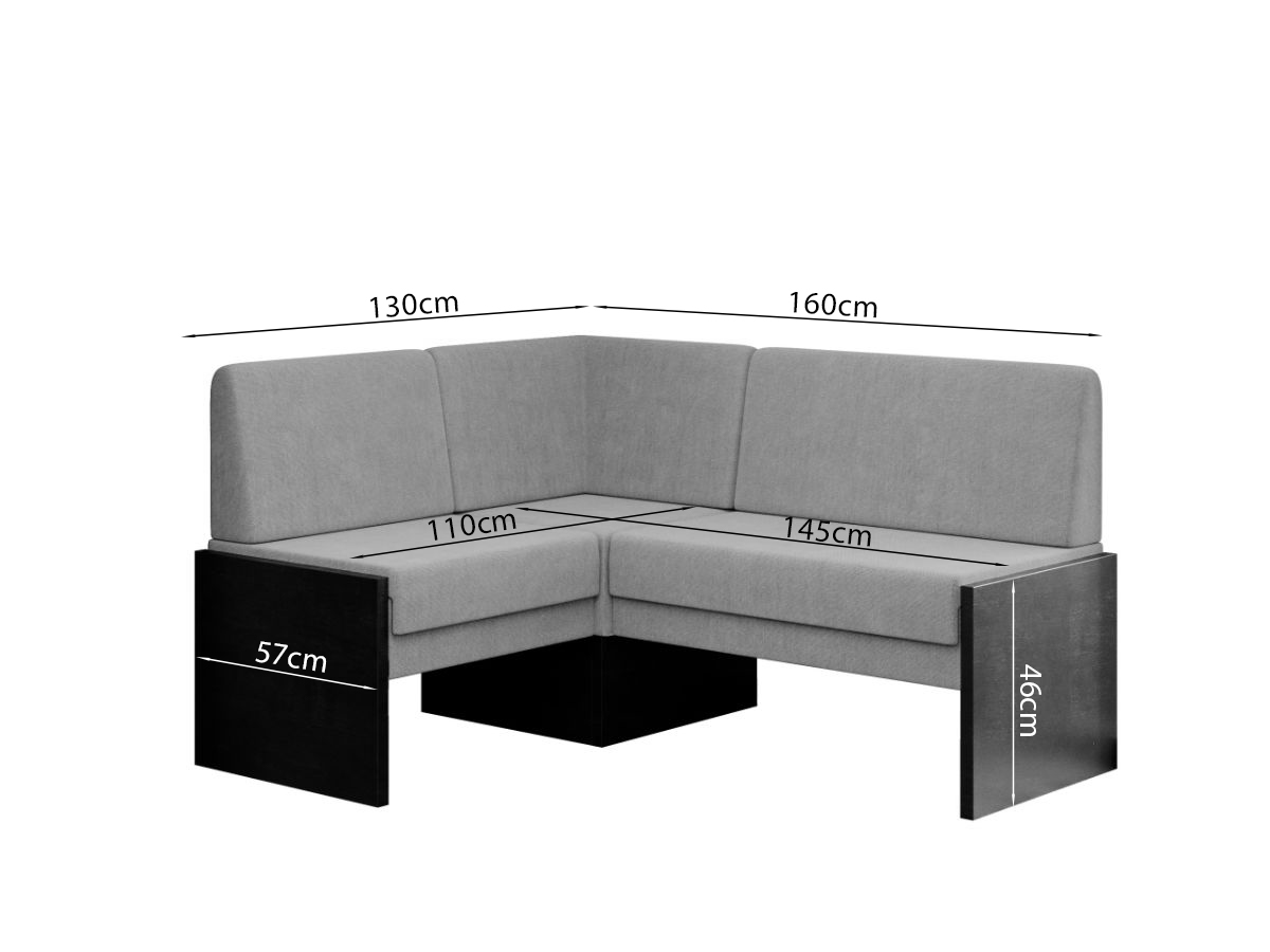 Coltar de Bucatarie Smart Rino 6/Pal Wenge - imagine 3