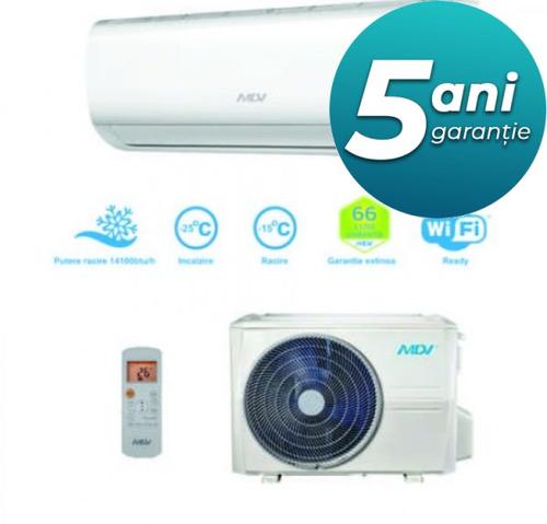 Aparat de aer conditionat MDV Aroma ZAF-09N8-B1-W, 9000 BTU, Control Wifi Ready (Alb)