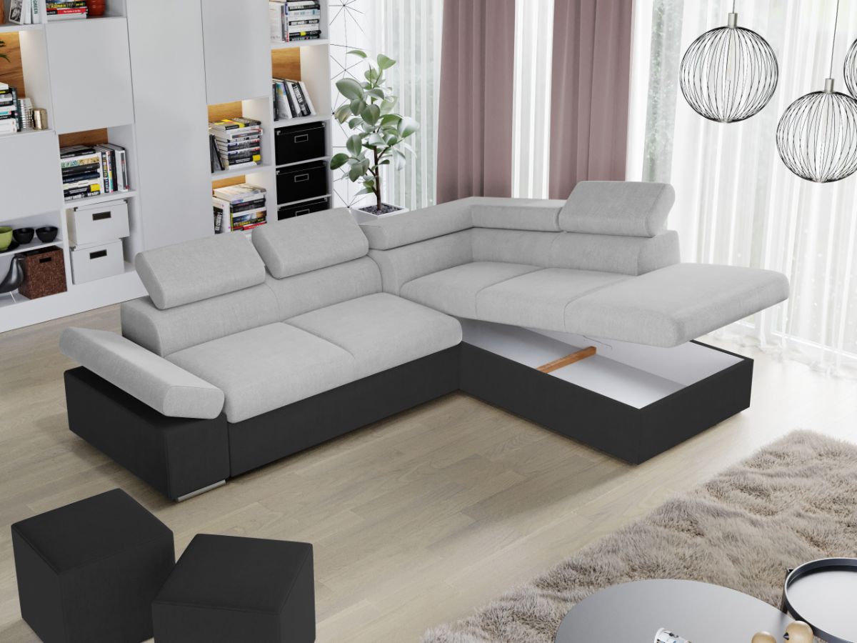 Coltar Aria Gri Deschis / Gri Antracit - imagine 4