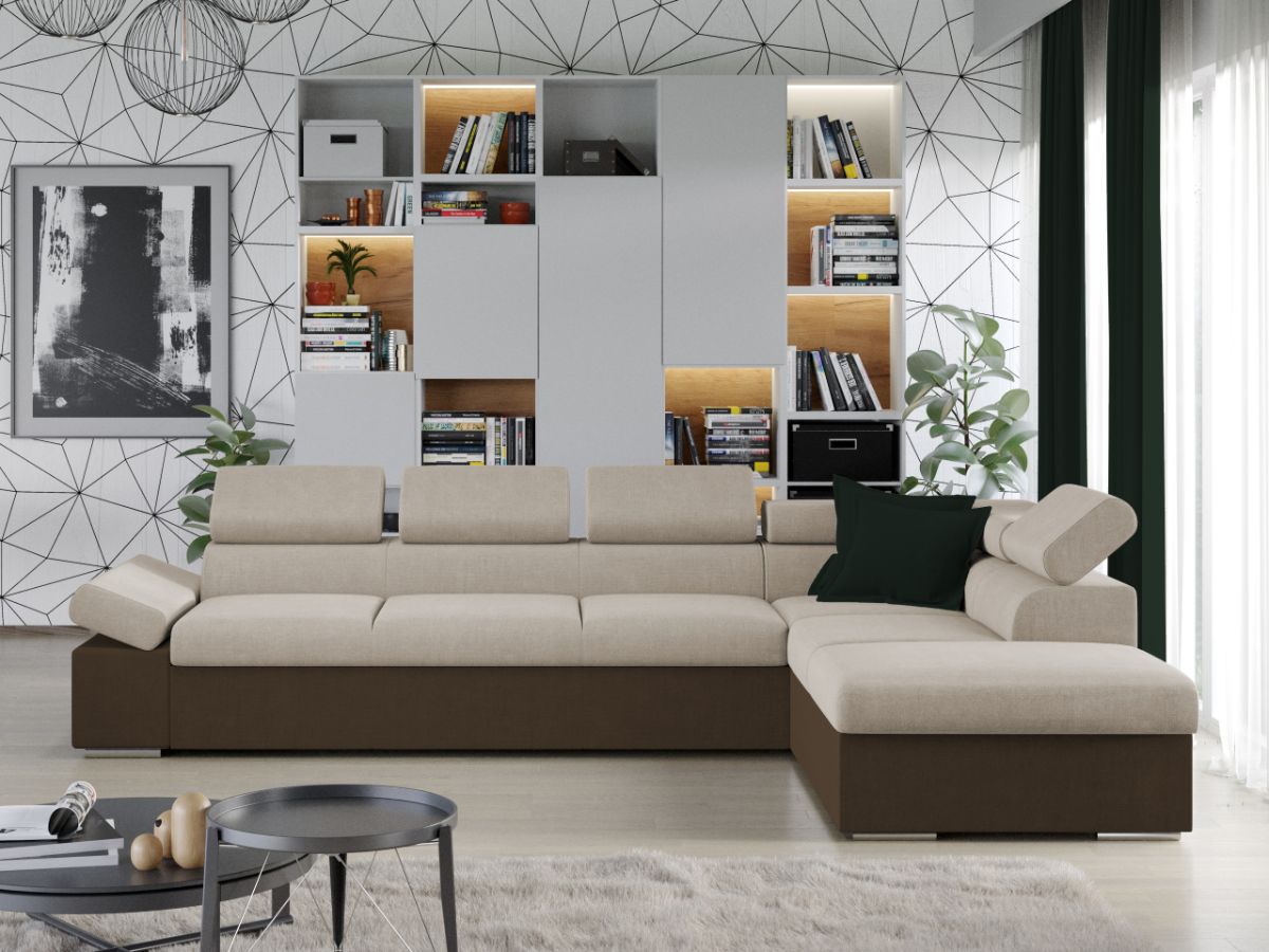 Coltar Aria + 1 loc Crem / Maro - imagine 2