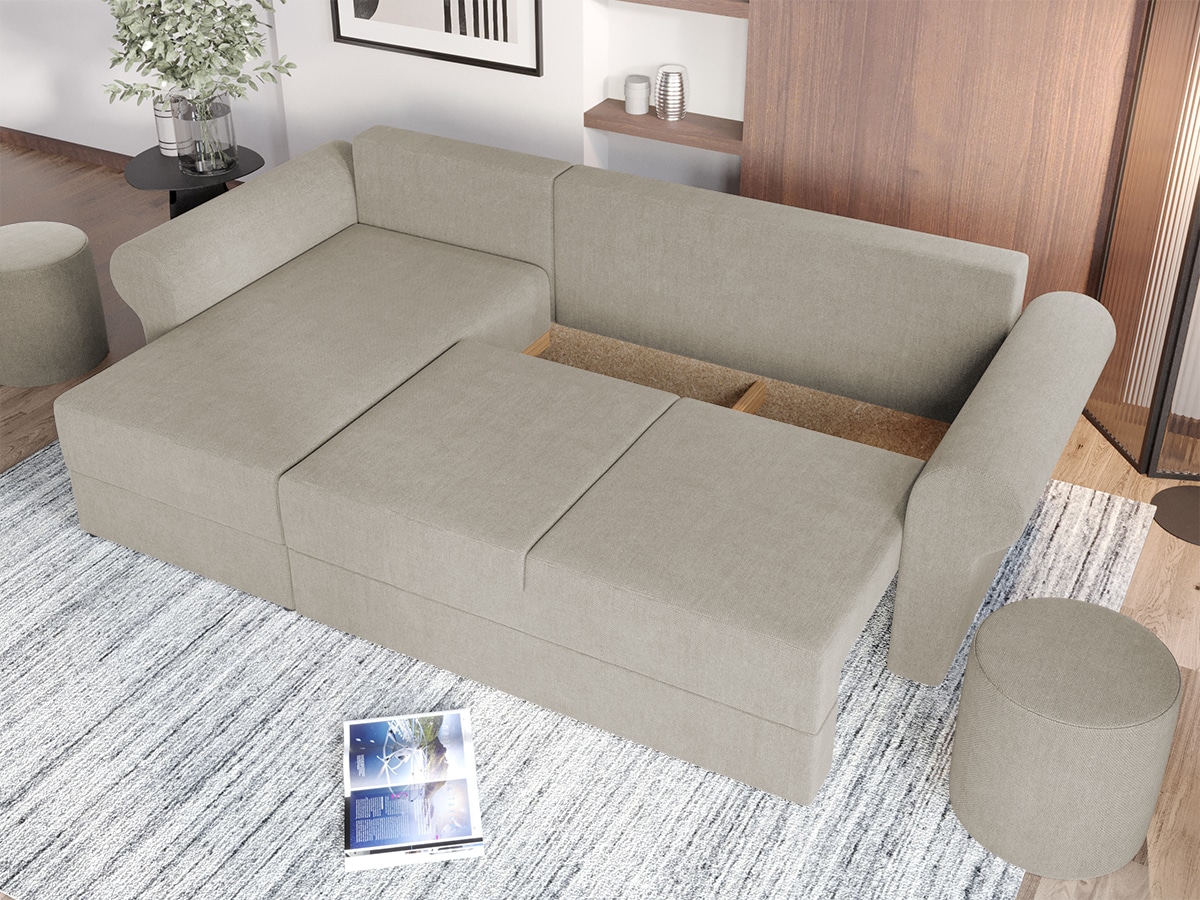 Coltar Extensibil Bonito Crem - imagine 2