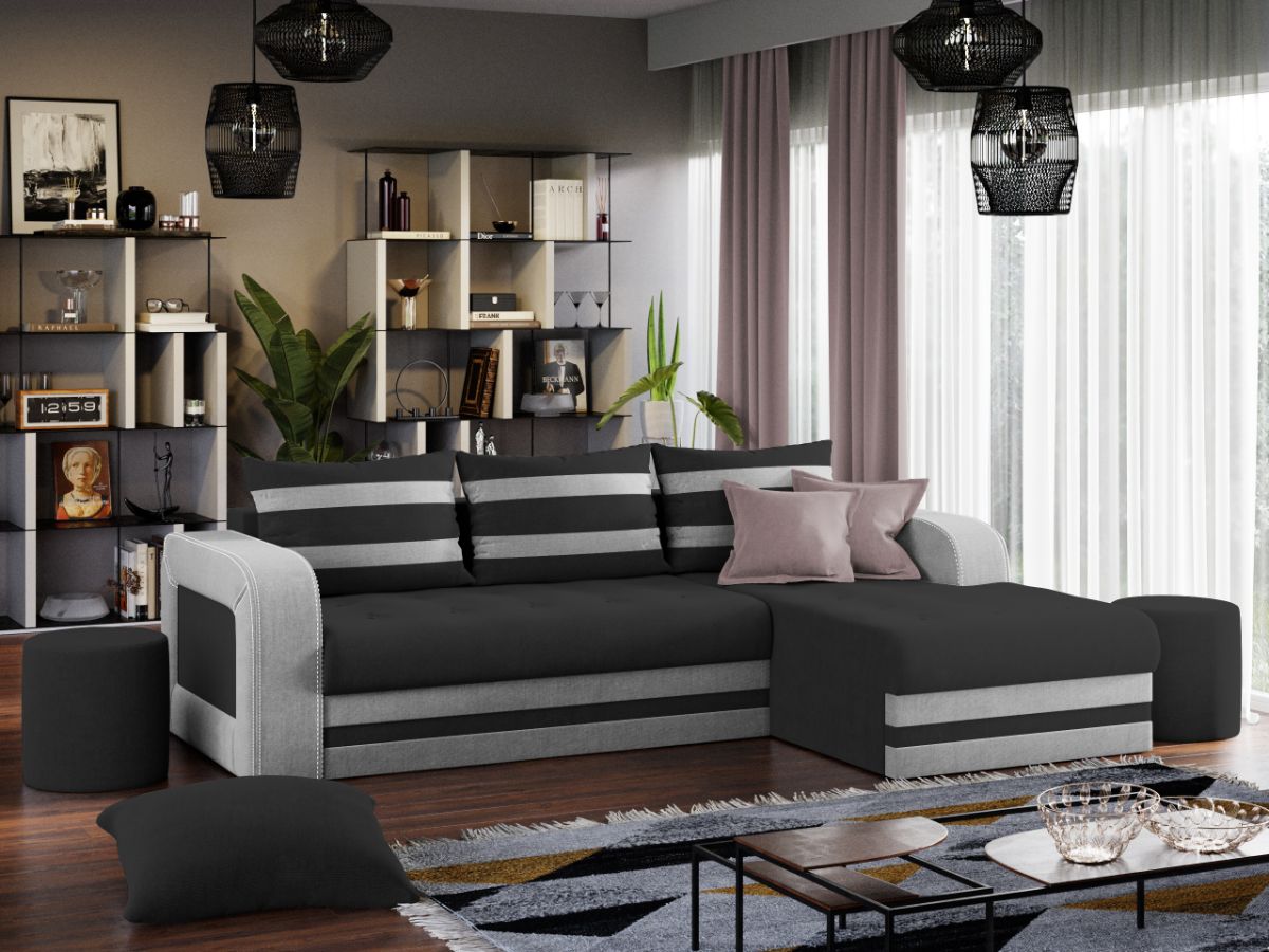 Coltar Delta Mixt Gri Antracit / Gri Deschis - imagine 2