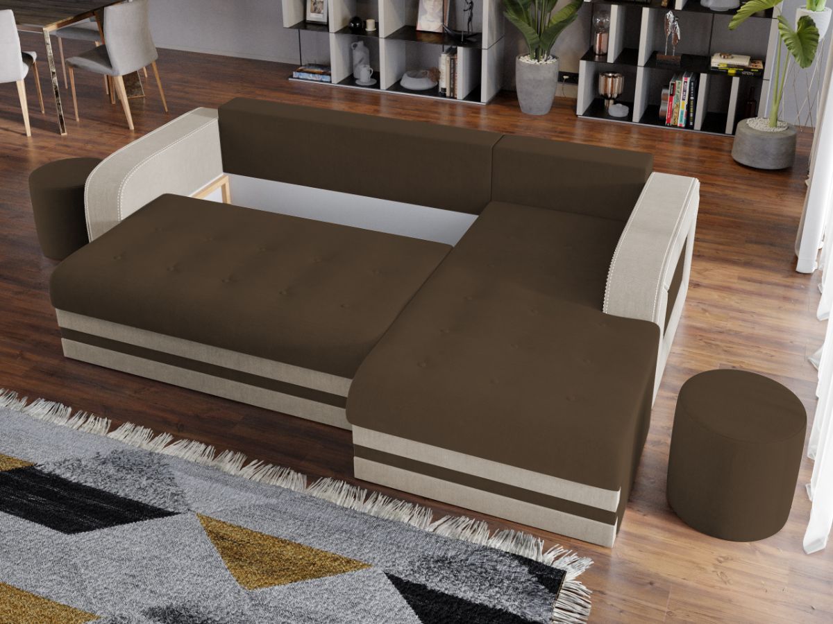 Coltar Delta Mixt Maro / Crem - imagine 4