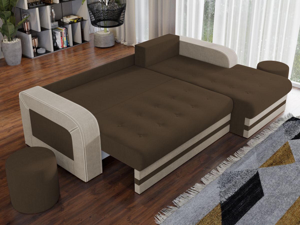 Coltar Delta Mixt Maro / Crem - imagine 3