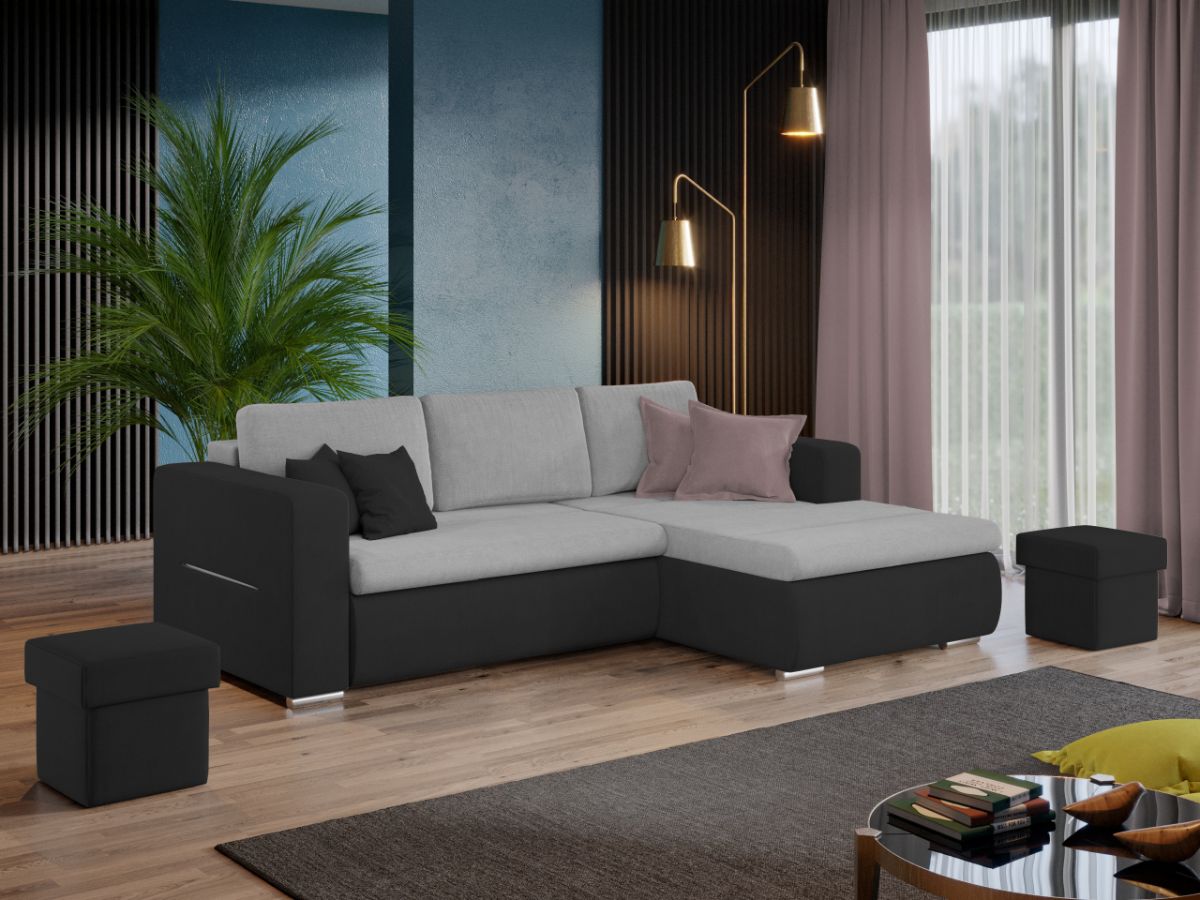 Coltar Ivy Gri Deschis / Gri Antracit - imagine 2