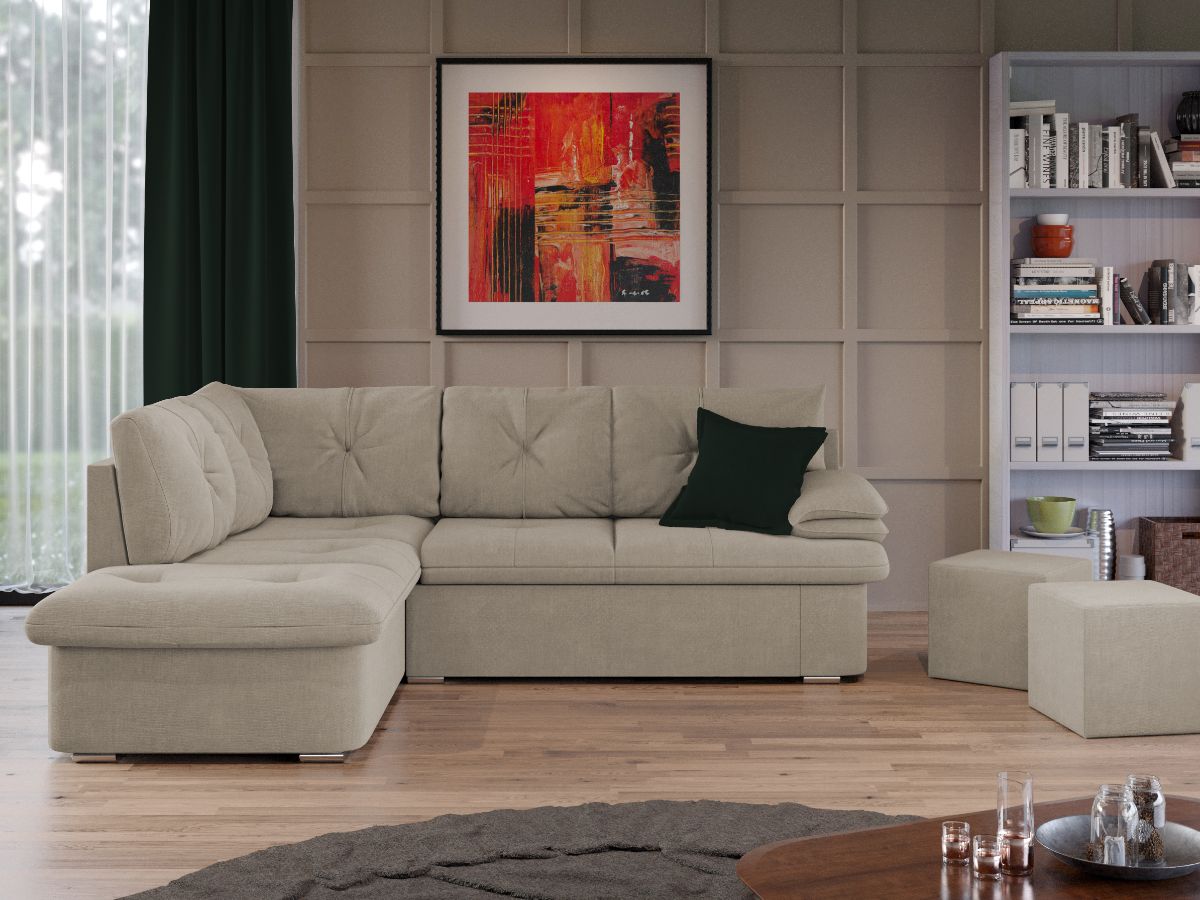 Coltar Extensibil Roma Crem - imagine 2