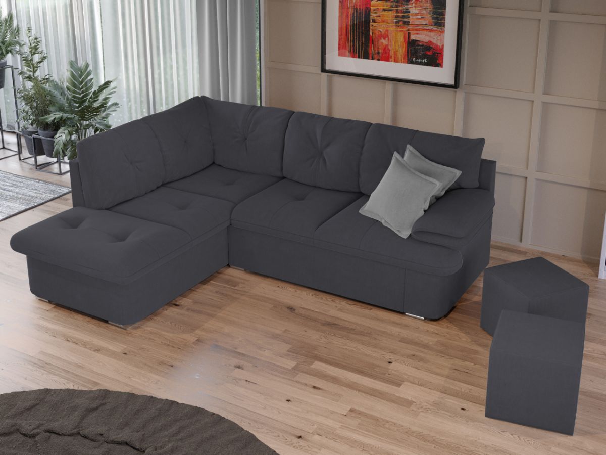 Coltar Extensibil Roma Gri - imagine 2