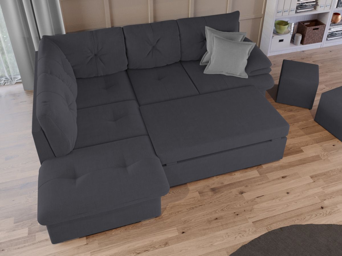 Coltar Extensibil Roma Gri - imagine 3