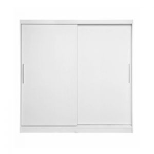 Dulap CORFU 01, usi glisante, alb, 200x60x200 cm